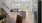 a kitchen and living room