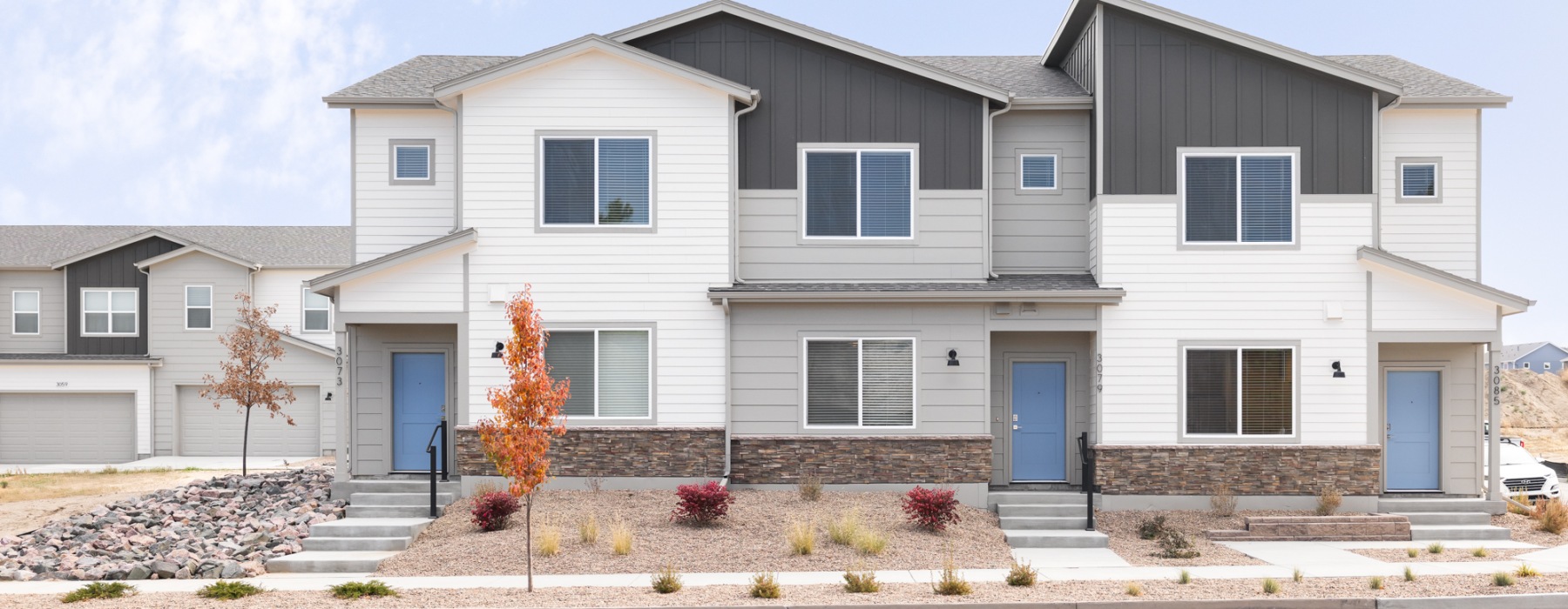 The Selby three and four bedroom townhomes for rent