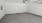 a garage with white walls